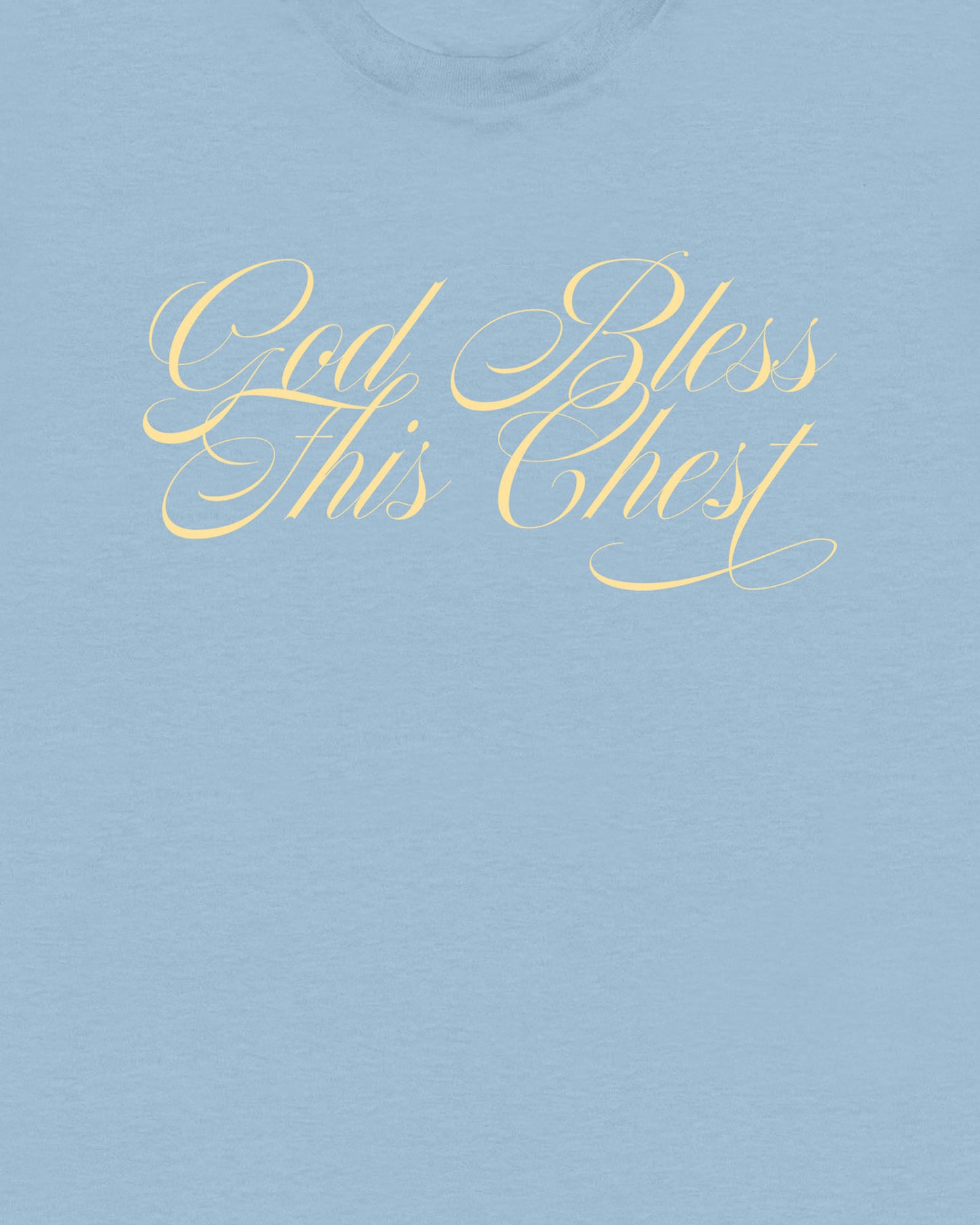 God Bless This Chest T Shirt