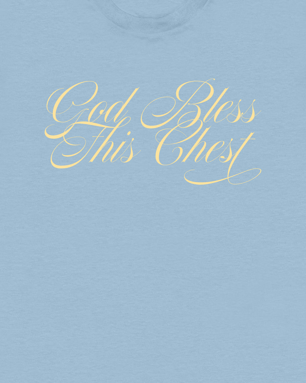 God Bless This Chest T Shirt