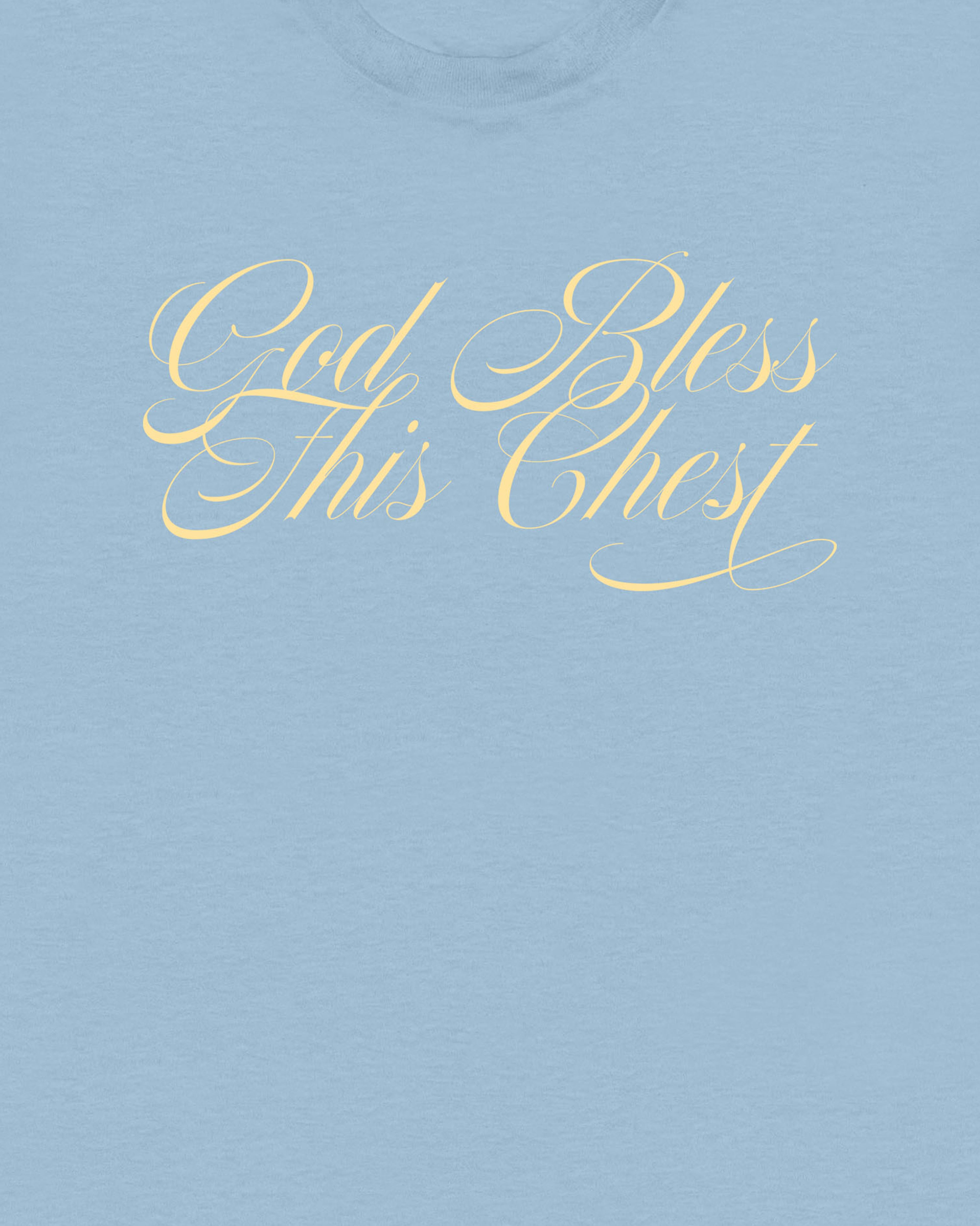 God Bless This Chest T Shirt