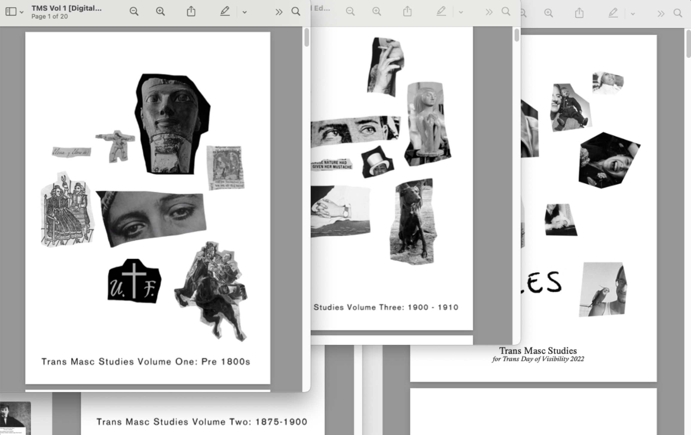 Trans Masc Studies Zine Bundle [DIGITAL]