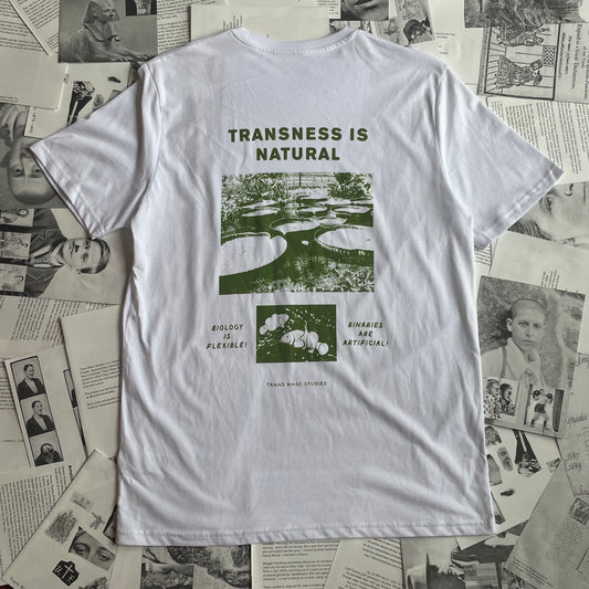 Transness is Natural Back Print T-Shirt